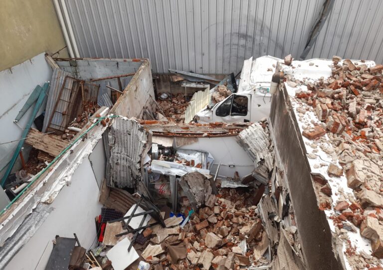 Denuncia falta de acompañamiento tras el derrumbe de la Casa de Córdoba: «Necesitamos que se hagan cargo»