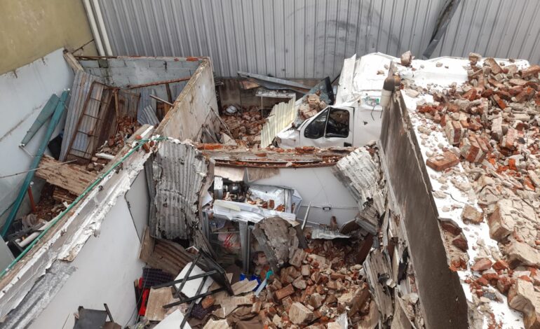  Denuncia falta de acompañamiento tras el derrumbe de la Casa de Córdoba: «Necesitamos que se hagan cargo»