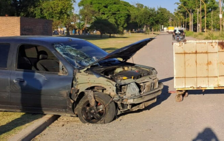 Accidente en Av. Cervantes: el conductor del Clío quedó imputado
