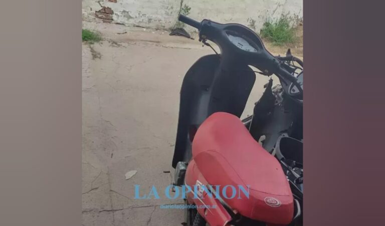 Frontera: recuperaron una moto que fue robada a mano armada