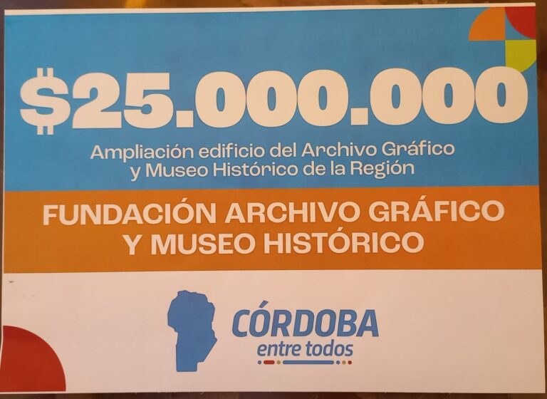 El Archivo Gráfico y Museo Histórico recibió 25 millones de pesos