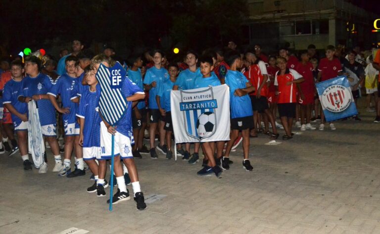Se inauguró el 46° Campeonato Nacional “Valentino Ponce” de la Liga de Baby Fútbol.