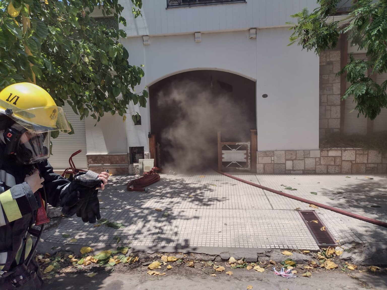 Incendio colon