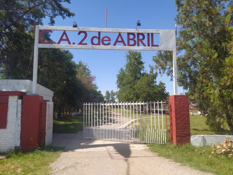 Nacional de Baby : La cancha de la «Gran Final» Club Atlético 2 de Abril