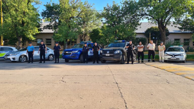 Operativo saturación en barrio Sarmiento