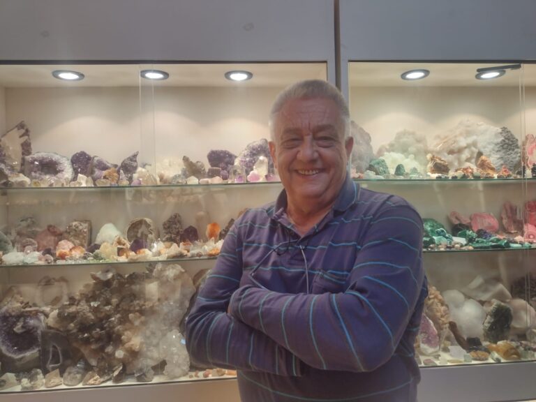 Rubén, un piedrero de pura pasión