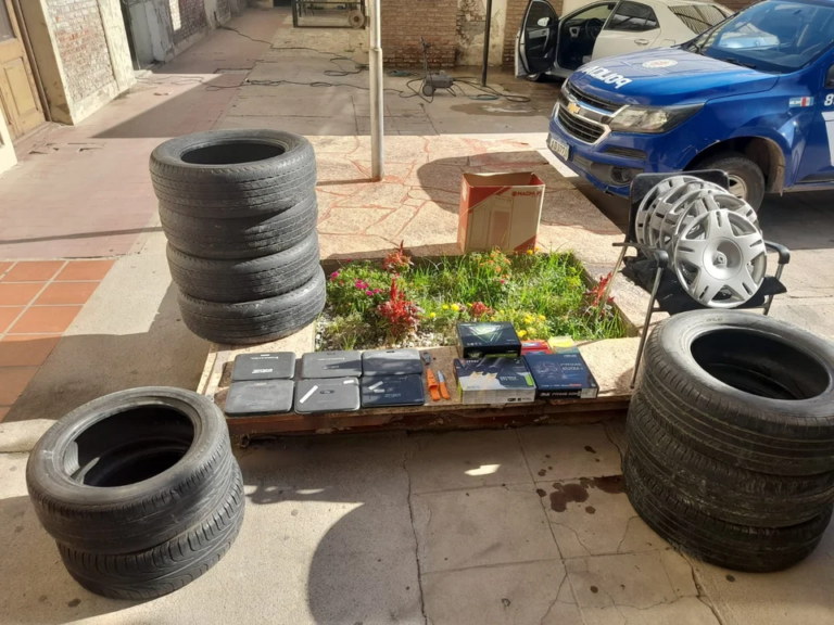 Tras allanamiento, encontraron elementos robados escondidos en una vivienda deshabitada