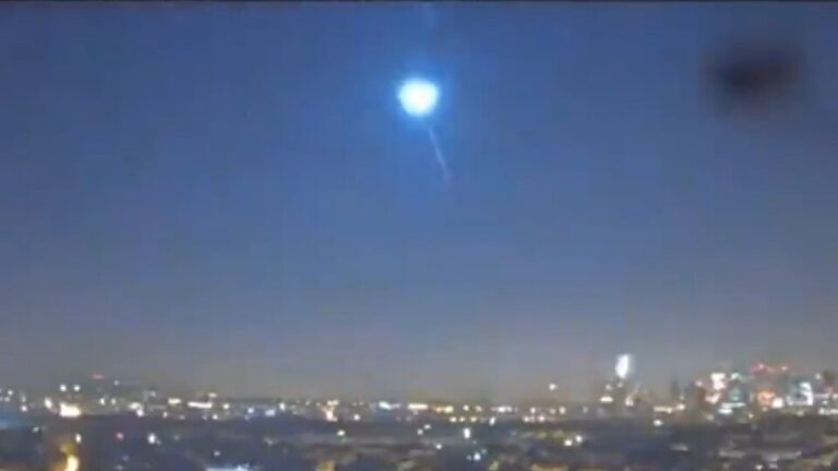 Un asteroide impactó contra la atmósfera e iluminó el cielo en el norte de Francia