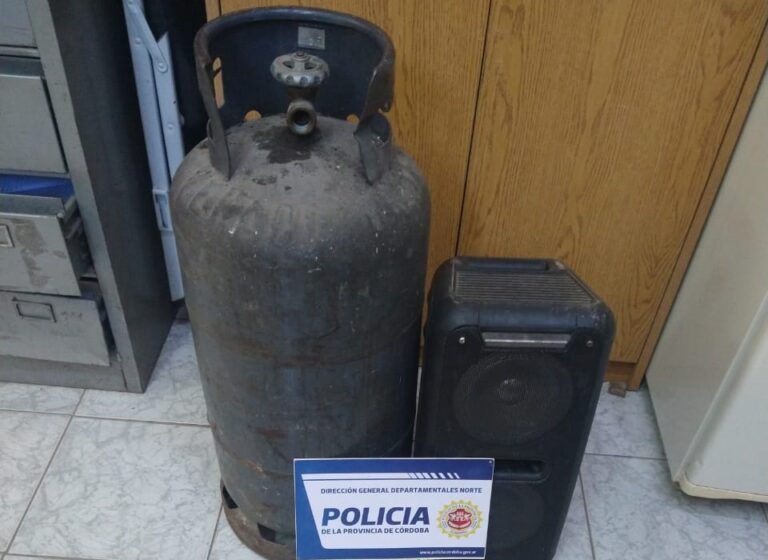 Recuperaron elementos robados a un club