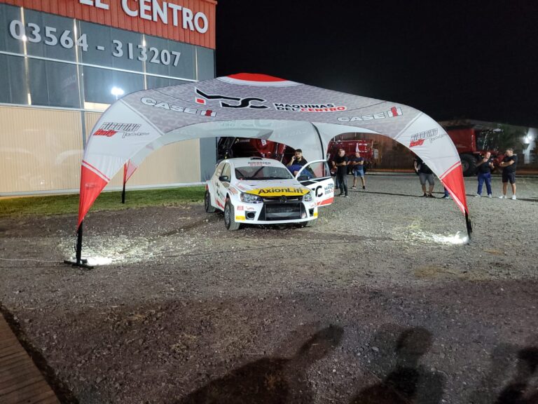 Ribodino se prepara para el Rally Cordobés 2023