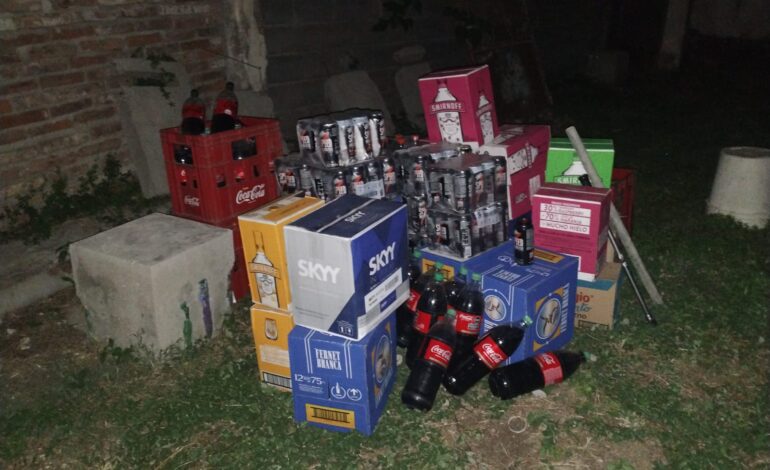  Devoto: robaron bebidas de un depósito y la policía las recuperó