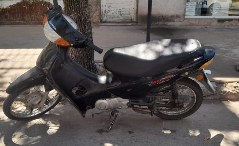  Policía local recuperó dos motocicletas robadas
