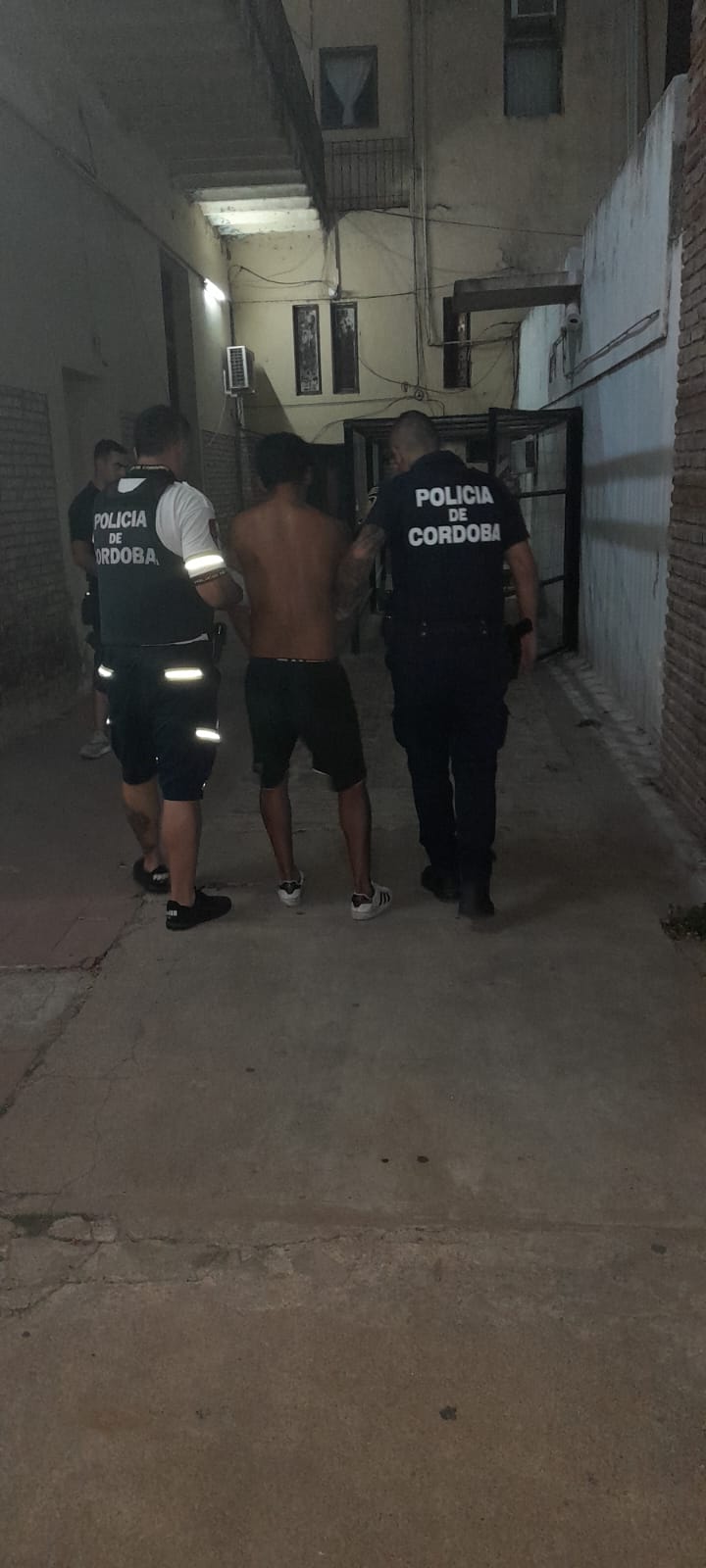 Detenido por Violencia Familiar y Resistencia a la Autoridad