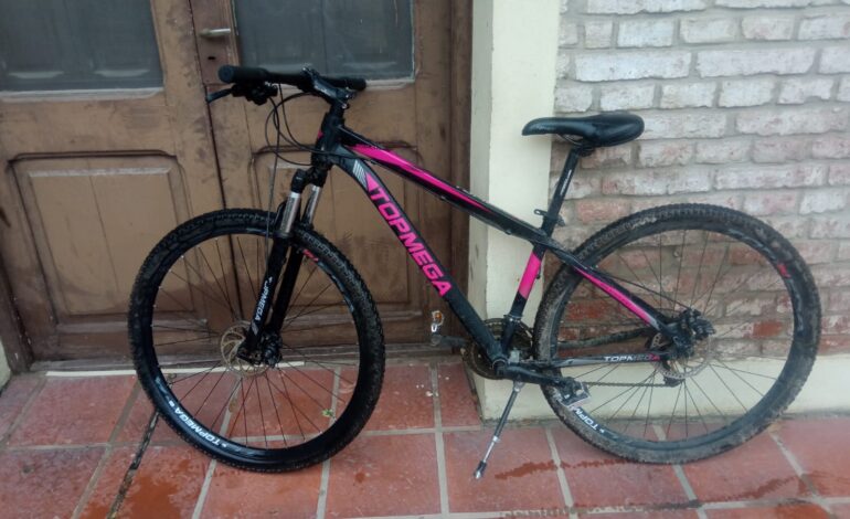  Compró una bicicleta robada con intenciones de devolverla
