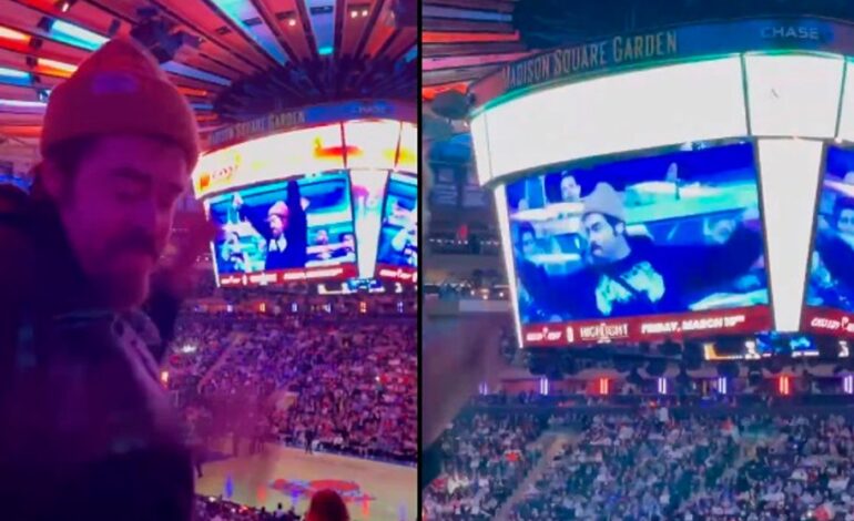  Migue Granados improvisó un show que sorprendió a los espectadores del Madison Square Garden