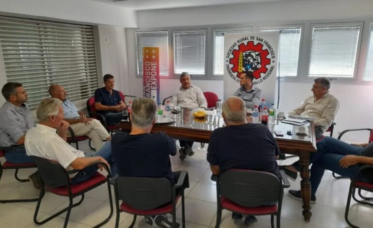  Directivos de la Sociedad Rural se reunieron con autoridades del Banco Nación