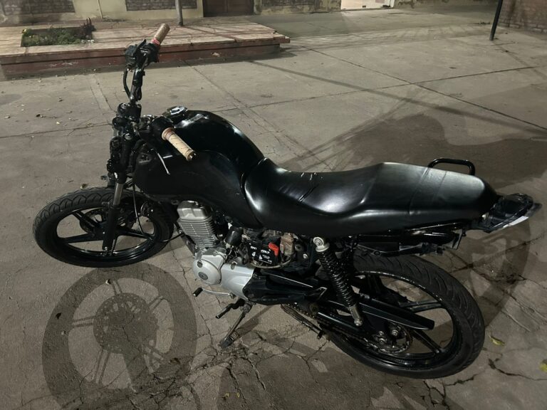 Recuperan motocicleta robada en Arroyito