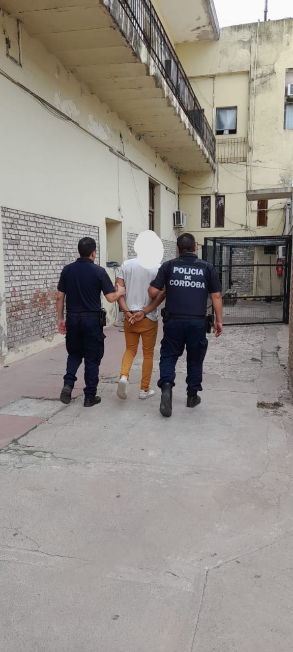 Detenido por un hecho de violencia familiar
