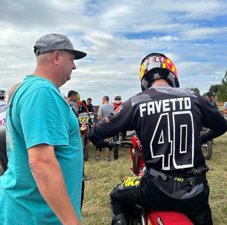 Favetto se subió al podio en el nacional