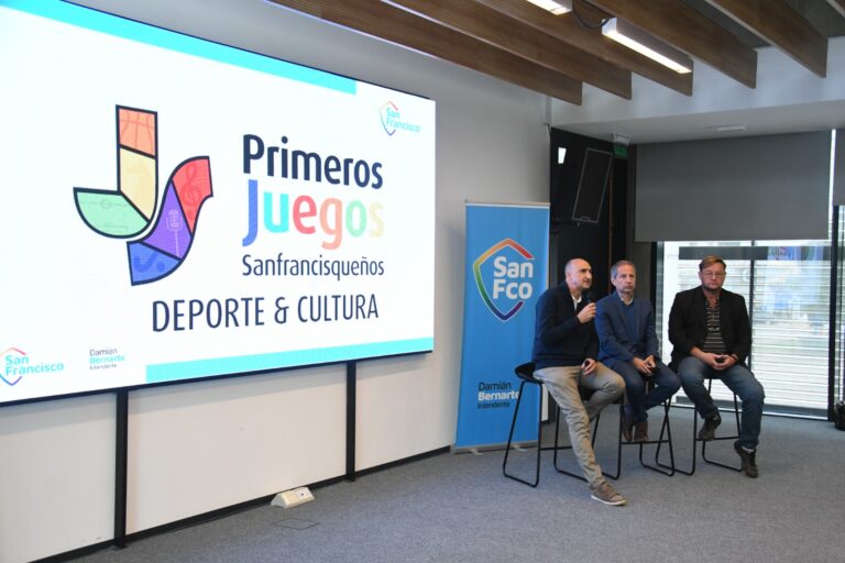Lanzaron los Juegos Sanfrancisqueños, Deporte y Cultura