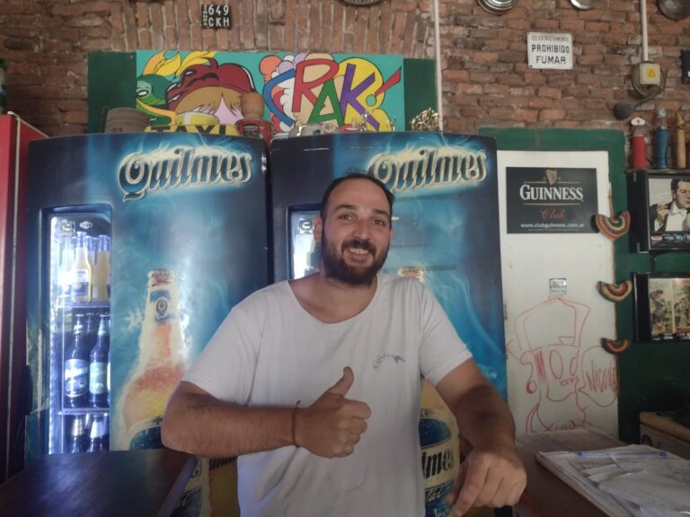 «Nicone», el cantinero que creó un templo en la esquina de España y Belgrano