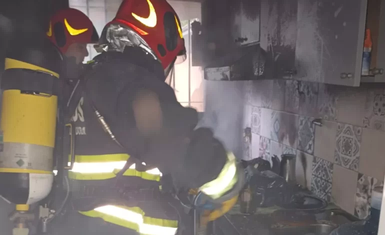  Se incendió una vivienda en Arguello Norte y rescataron a un hombre