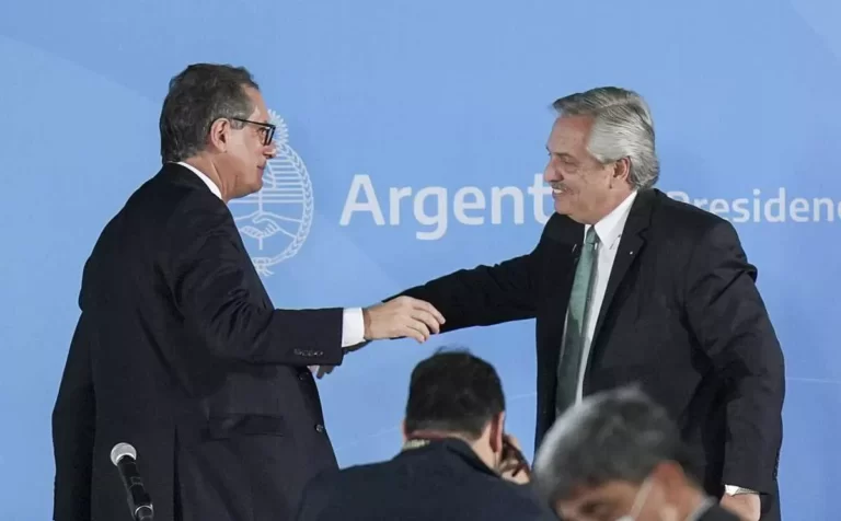 Fernández recibió al presidente del Banco Central en Casa Rosada