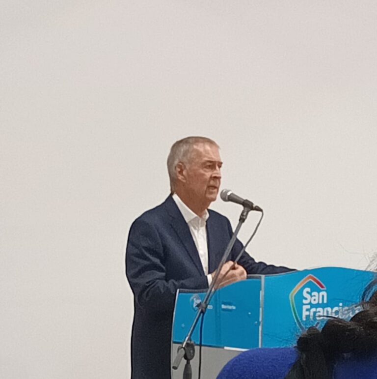 Schiaretti anunció en nuestra ciudad que será candidato a Presidente