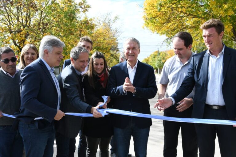 Las obras que se inaguraron en la ciudad con la visita de Schiaretti