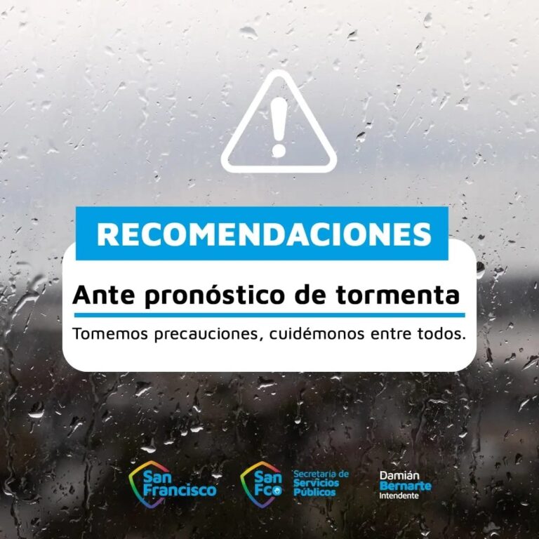 Alerta de tormentas fuertes: ¿Qué precauciones tomar?