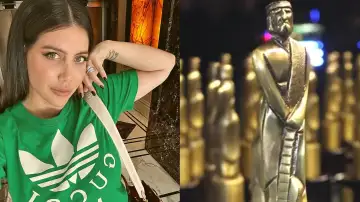 Wanda nara y el premio martin fierro
