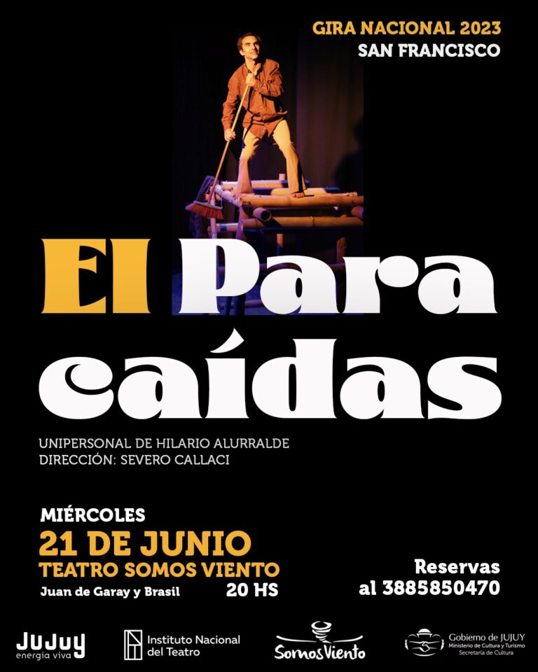 Se presentará la obra «El Paracaídas» en Somos Viento
