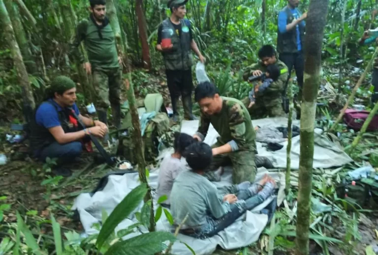 Cómo fue el operativo que rescató a los cuatro niños en la selva colombiana