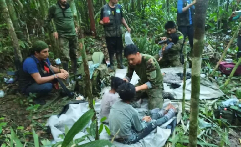  Cómo fue el operativo que rescató a los cuatro niños en la selva colombiana