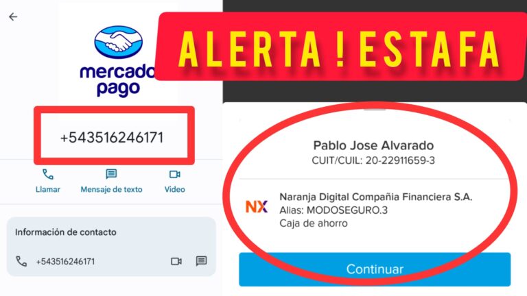 Nueva modalidad de estafa: simulan ser de Mercado Pago