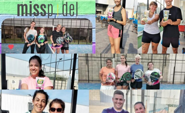  Pádel: Finalizaron las ligas
