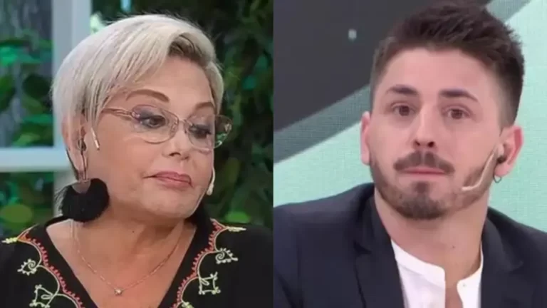 Carmen Barbieri le frenó el carro a Pampito y le dio una lección: «Te estoy retando»