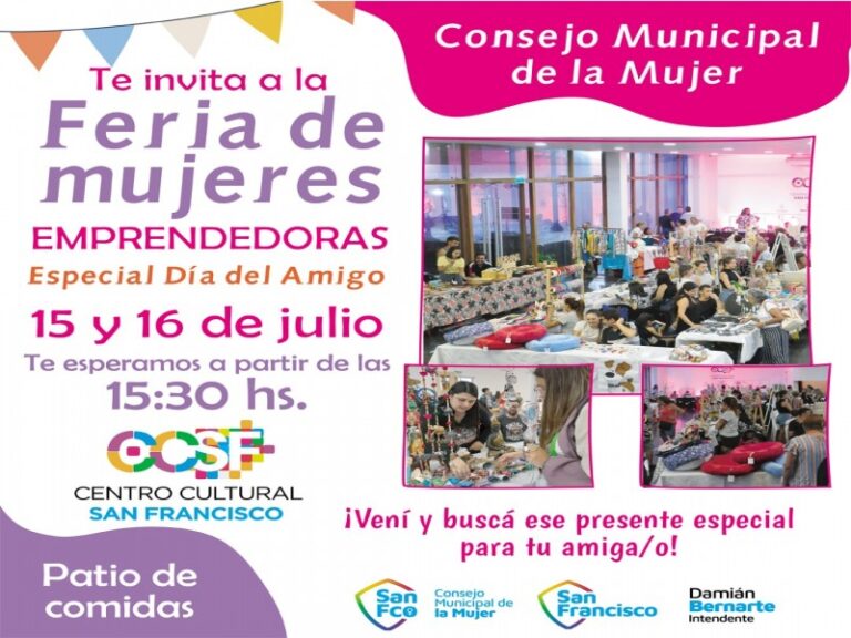 Comienza la Feria de Mujeres Emprendedoras