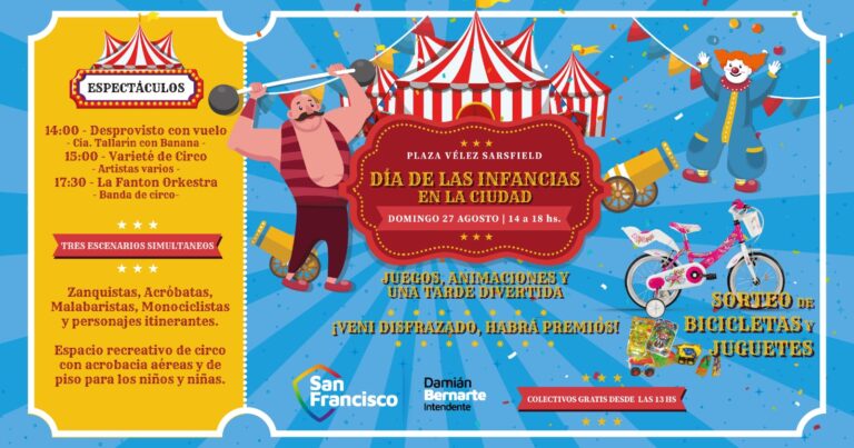 Próximo domingo el municipio celebra el Día de las Infancias