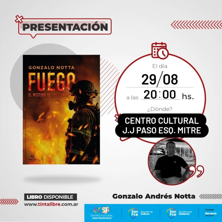 Se presentará «Fuego / El misterio de las llamas» en el Centro Cultural