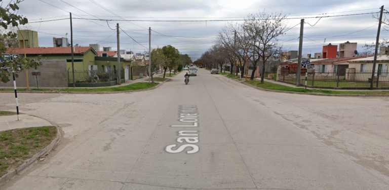 Una mujer sufrió lesiones tras caerse de su motocicleta