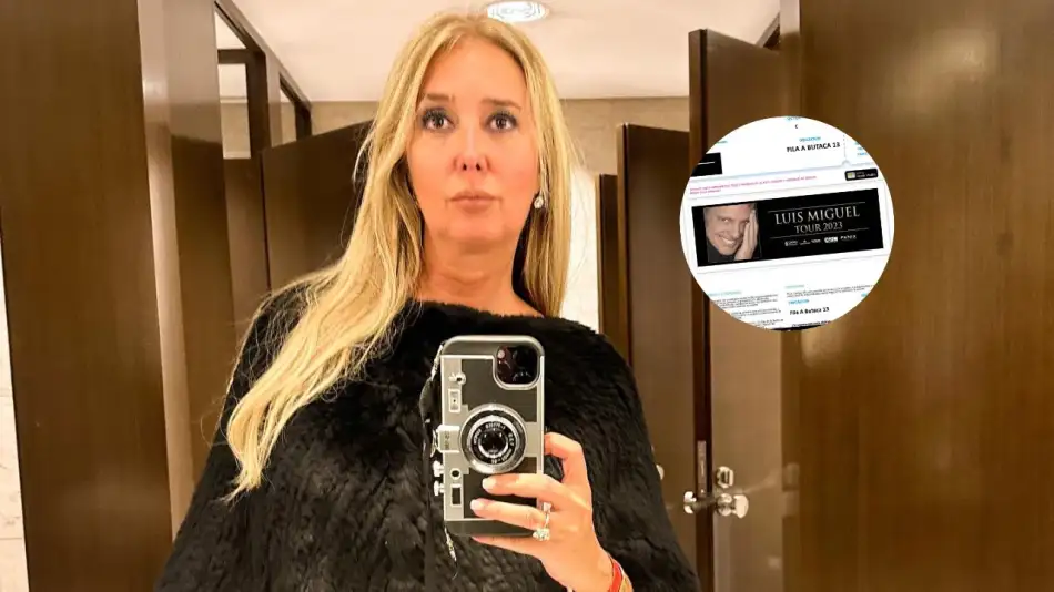 Marisa brel estafa en un show de luis miguel