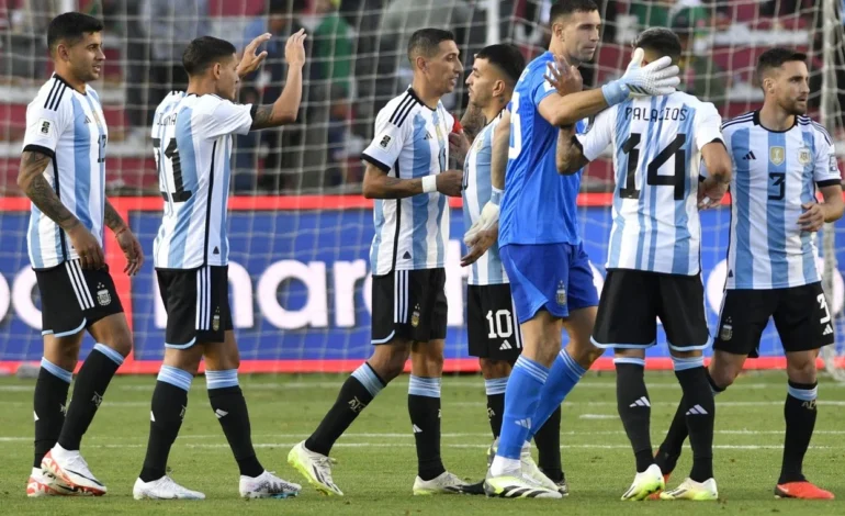  Sin Messi, la Selección Argentina le ganó a Bolivia por las Eliminatorias