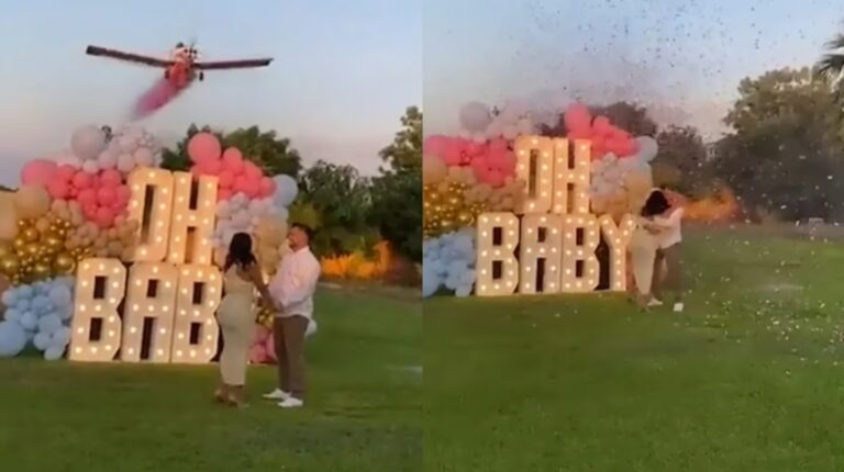 Tragedia en México: contrataron una avioneta para revelar el sexo del bebé, pero se estrelló y murió el piloto