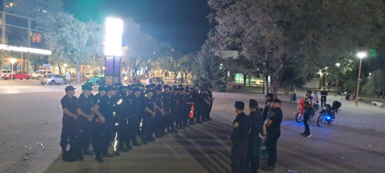 Algunos jóvenes fueron detenidos por disturbios en la Fiesta de la Primavera