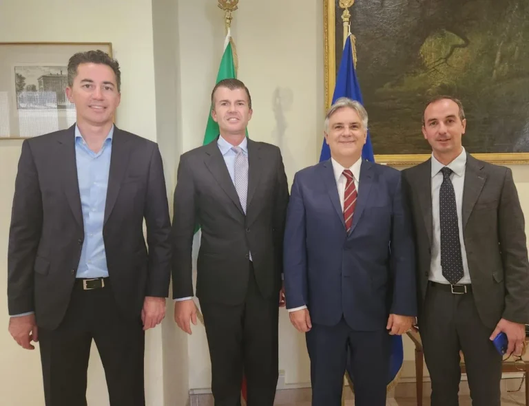 Martín Llaryora promueve la llegada de inversiones italianos a Córdoba