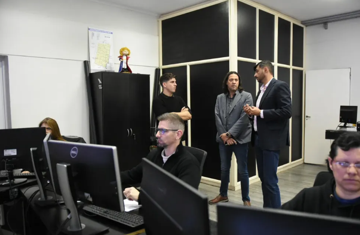 El director del Centro de Monitoreo de San Francisco visitó la Guardia Urbana Rafaelina