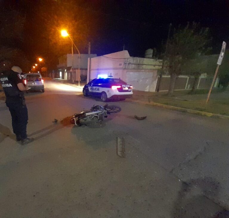 San Francisco: Accidente en avenida Rosario de Santa Fe