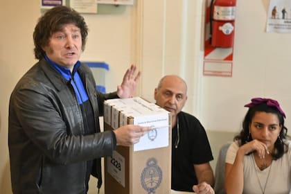 En San Francisco no hay problemas con las boletas de Milei