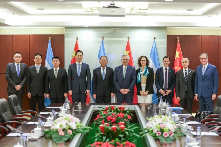 Fernández se reunió con la firma china abocada a la extracción de litio en Salta